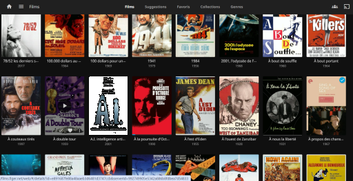 Saisie d'écran Jellyfin